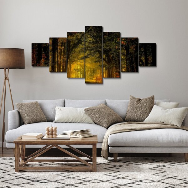 Obraz lesu (210x100 cm)