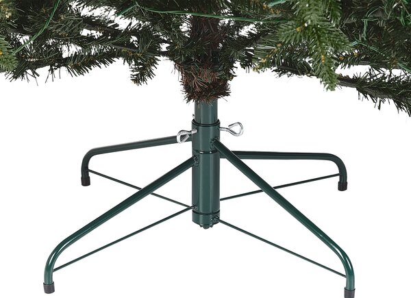 Umělý vánoční stromeček LED FIDDLE 210 cm Zelená