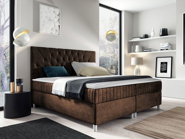 Kontinentální postel Nilezi, Rozměr postele: 140x200, Barva:: Manila 04 5903211181382