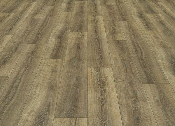 Breno PVC CARBONTEX Cherbourg Oak 999 - hnědé dřevo, šíře 400 cm