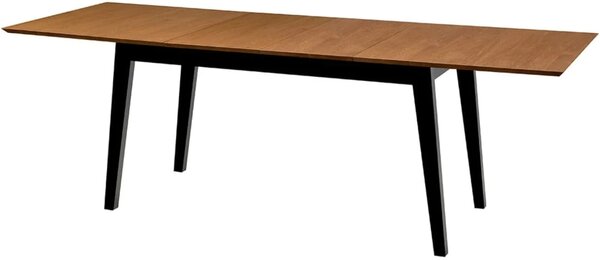 Szynaka Jídelní rozkládací stůl Lazure 40 160/240 cm dub Rustikal/černý
