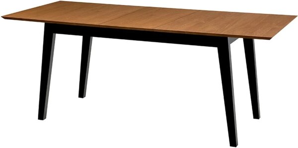 Szynaka Jídelní rozkládací stůl Lazure 40 160/240 cm dub Rustikal/černý