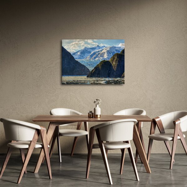Obraz krajiny s horami (70x50 cm)
