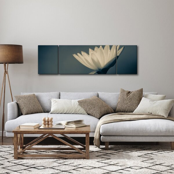 Obraz květiny (170x50 cm)