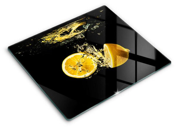 Krájecí prkénko skleněné Šťavnaté citronové ovoce