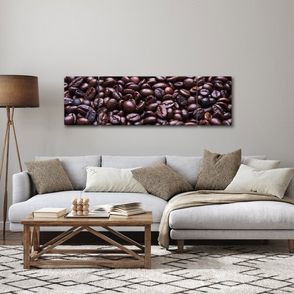 Obraz kávových zrn (170x50 cm)
