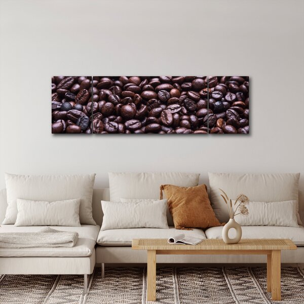 Obraz kávových zrn (170x50 cm)