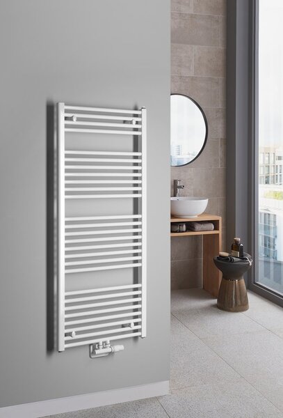Aqualine Sapho, DIRECT otopné těleso se středovým připojením, 600x1320 mm, 795 W, bílá