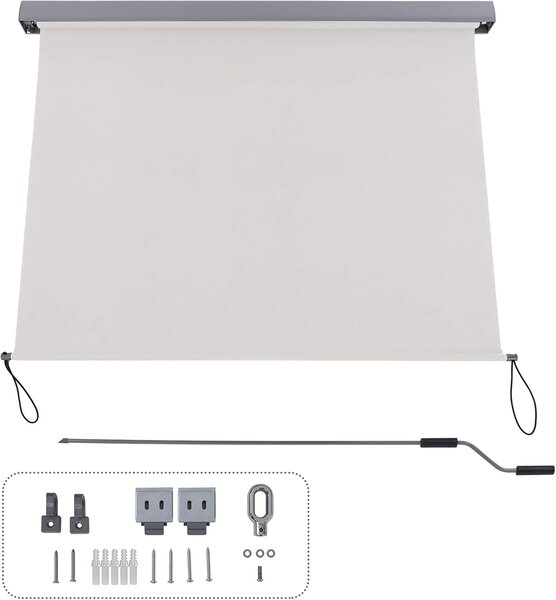 SONGMICS Vertikální markýza Elvire 180x250 cm béžová