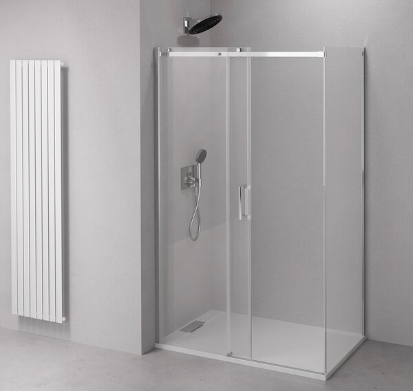 Polysan Polysan, THRON ROUND obdélníkový sprchový kout 1600x900mm, kulaté pojezdy, TL1690-5005