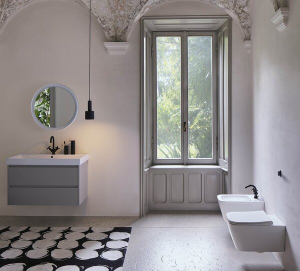 GSI Sapho, NUBES bidet závěsný 55x35cm, bílá ExtraGlaze