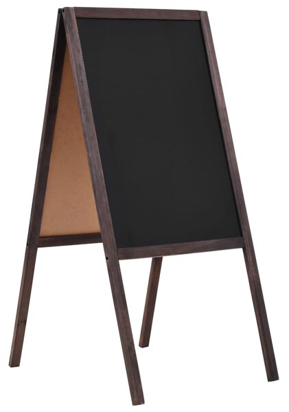 Oboustranná tabule z cedrového dřeva volně stojící 40 x 60 cm