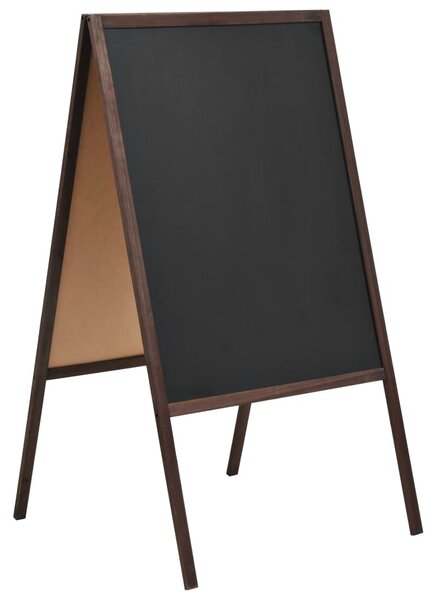 Oboustranná tabule z cedrového dřeva volně stojící 60 x 80 cm