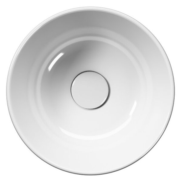 GSI GSI, KUBE X keramické umyvadlo na desku, průměr 32cm, bílá ExtraGlaze, 943511