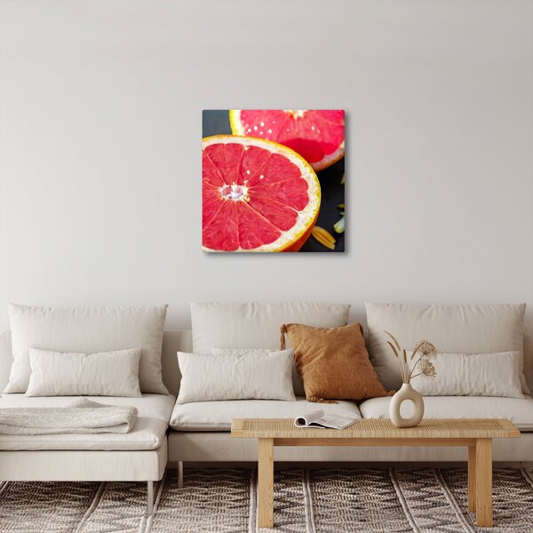 Obraz rozkrojených grapefruitů (30x30 cm)