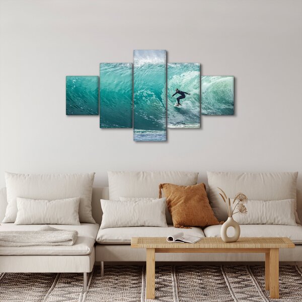 Obraz surfování (125x70 cm)