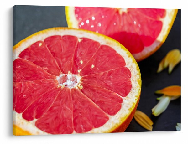 Obraz rozkrojených grapefruitů (70x50 cm)