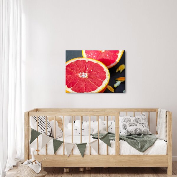 Obraz rozkrojených grapefruitů (70x50 cm)