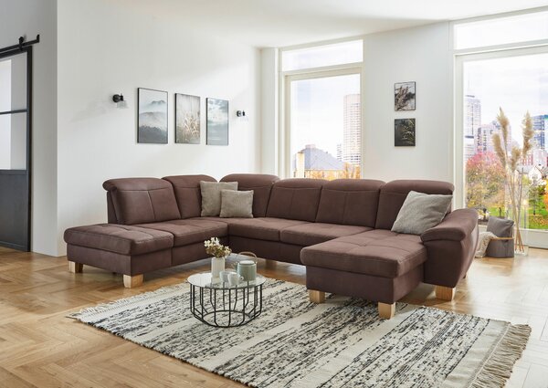 SEDACÍ SOUPRAVA, textil, mokka Voleo - Sedací soupravy