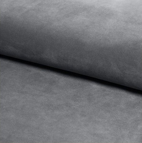 CHERRY H2 VELVET barová židle, šedá/černá