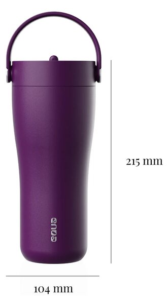 Termohrnek EQUA Carry Cup Mulberry 600 ml