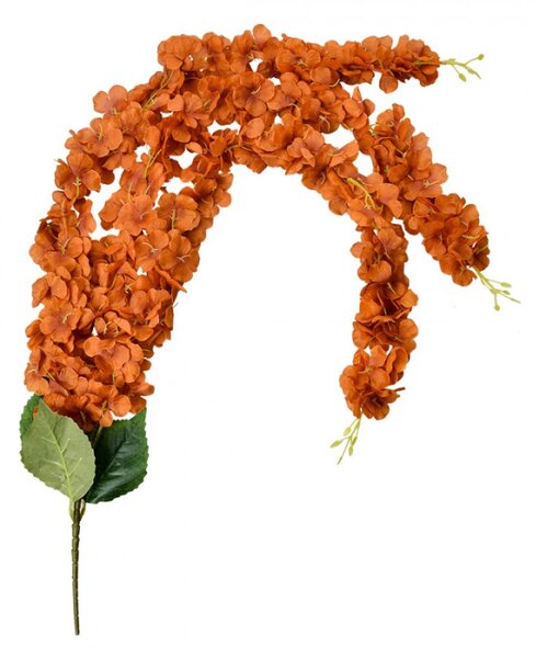 Umělá květina oranžová vysoká Iselora – 108 cm