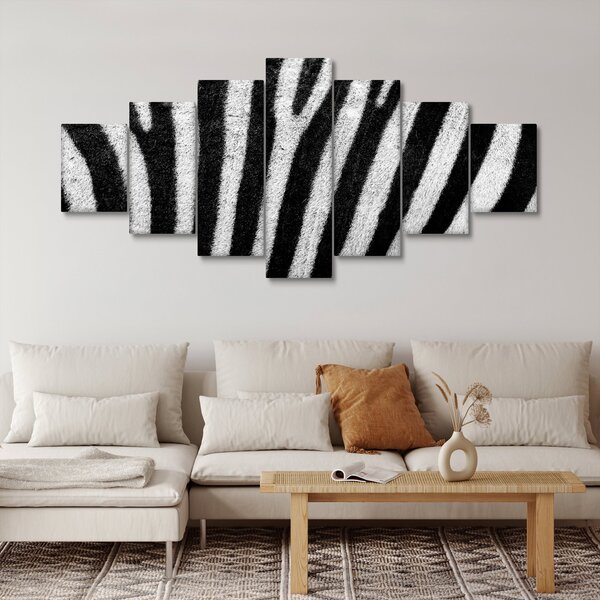 Obraz kůže zebry (210x100 cm)