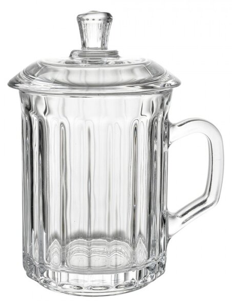 Skleněný hrneček s pokličkou – 300 ml