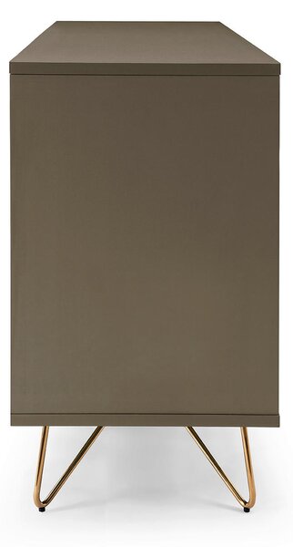 KOMODA, šedá, 120/70/40 cm Livetastic - Šuplíkové komody, Online Only