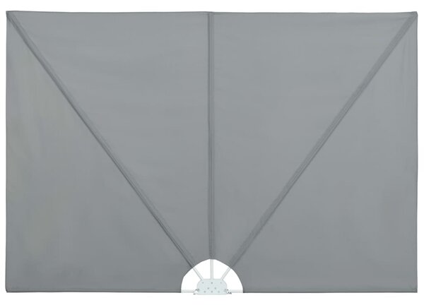 Skládací zástěna na terasu šedá 300 x 200 cm