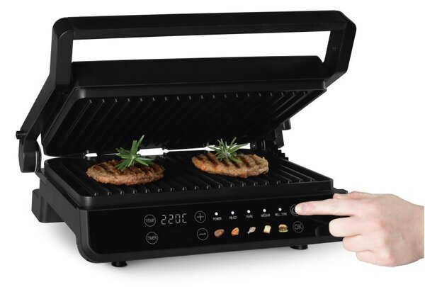 Elektrický kontaktní gril 2000 W Black Rose Collection