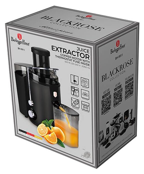 Odšťavňovač 500 W Black Rose Collection