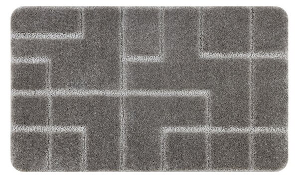 Koupelnový kobereček SUPREME LINES linie, šedý