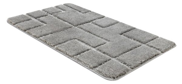 Koupelnový kobereček SUPREME LINES linie, šedý