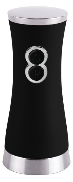 Elektrický mlýnek na pepř a sůl 2 v 1 Matte Black Collection