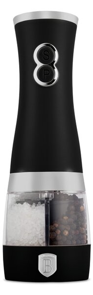 Elektrický mlýnek na pepř a sůl 2 v 1 Matte Black Collection