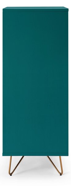 KOMODA, modrá, 45/110/40 cm Livetastic - Šuplíkové komody, Online Only