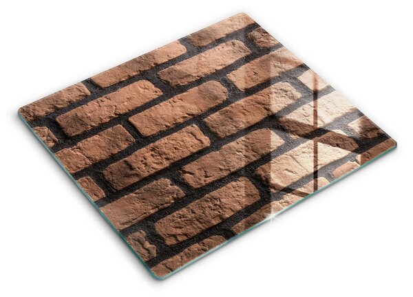 Krájecí prkénko skleněné Cihlová zeď