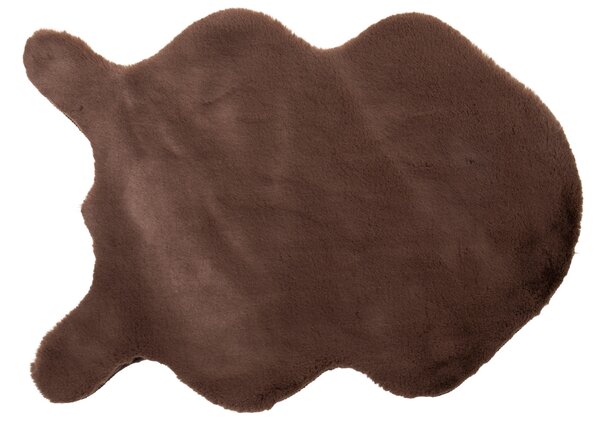UMĚLÁ KOŽEŠINA, 55/80 cm, hnědá - Kůže