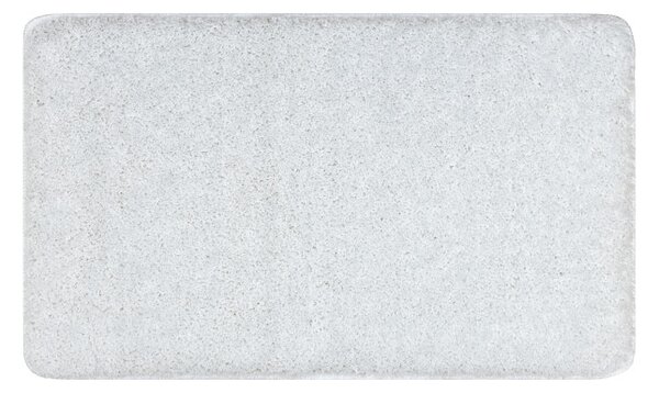 Koupelnový kobereček SYNERGY glamour / lurex, bílý