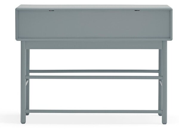 Modro-šedý konzolový stolek 35x120 cm Corvo – Teulat