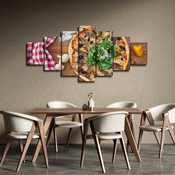 Obraz pizzy (210x100 cm)