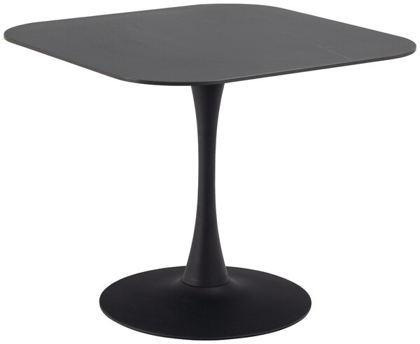 JÍDELNÍ STŮL, černá, 90/90/75 cm MID.YOU - Jídelní stoly, Online Only