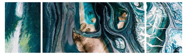 Obraz abstrakce (170x50 cm)