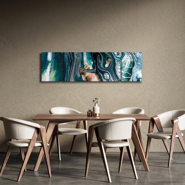 Obraz abstrakce (170x50 cm)