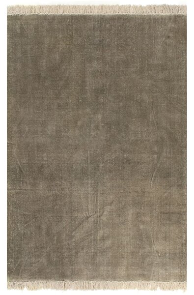Koberec Kilim bavlněný 120 x 180 cm barva taupe