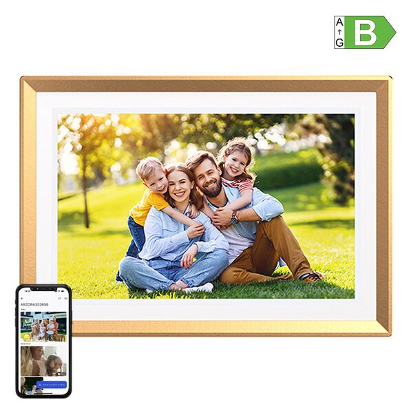 Digitální fotorámeček Arzopa D10 (zlatý) 10,1"