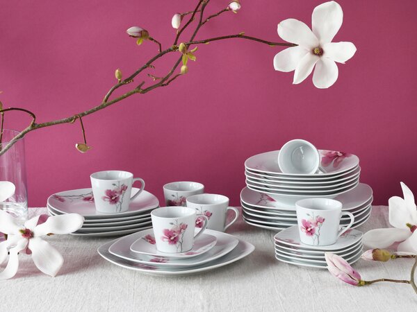 KOMBINOVANÁ SOUPRAVA, 30dílné, porcelán Creatable - Online Only nádobí, Online Only