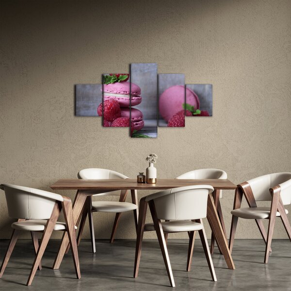 Obraz makronek (125x70 cm)