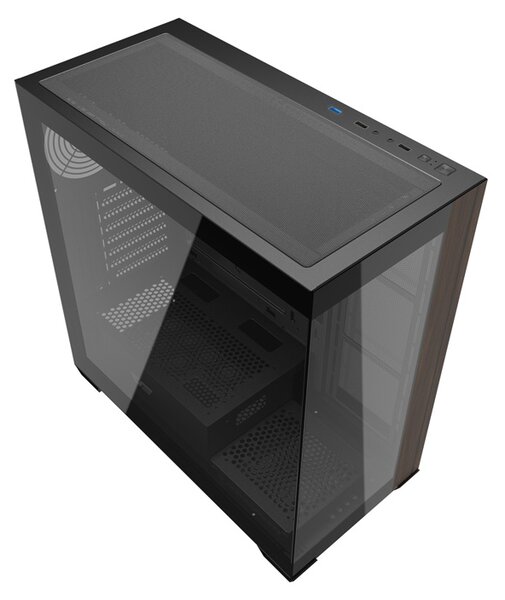Počítačová skříň Darkflash DS900W bez ventilátorů (černá)